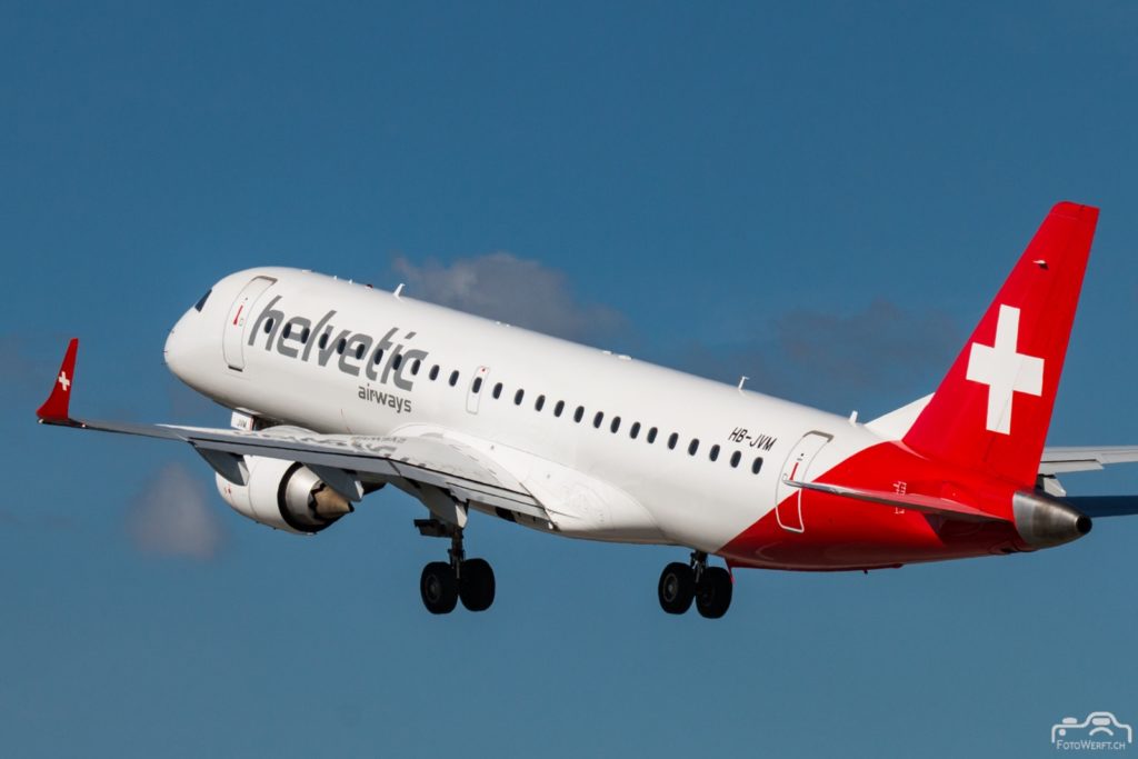 Helvetic Airways Embraer 190